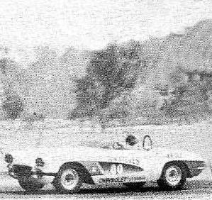 dave macdonald in 00 Corvette at stockton raceway