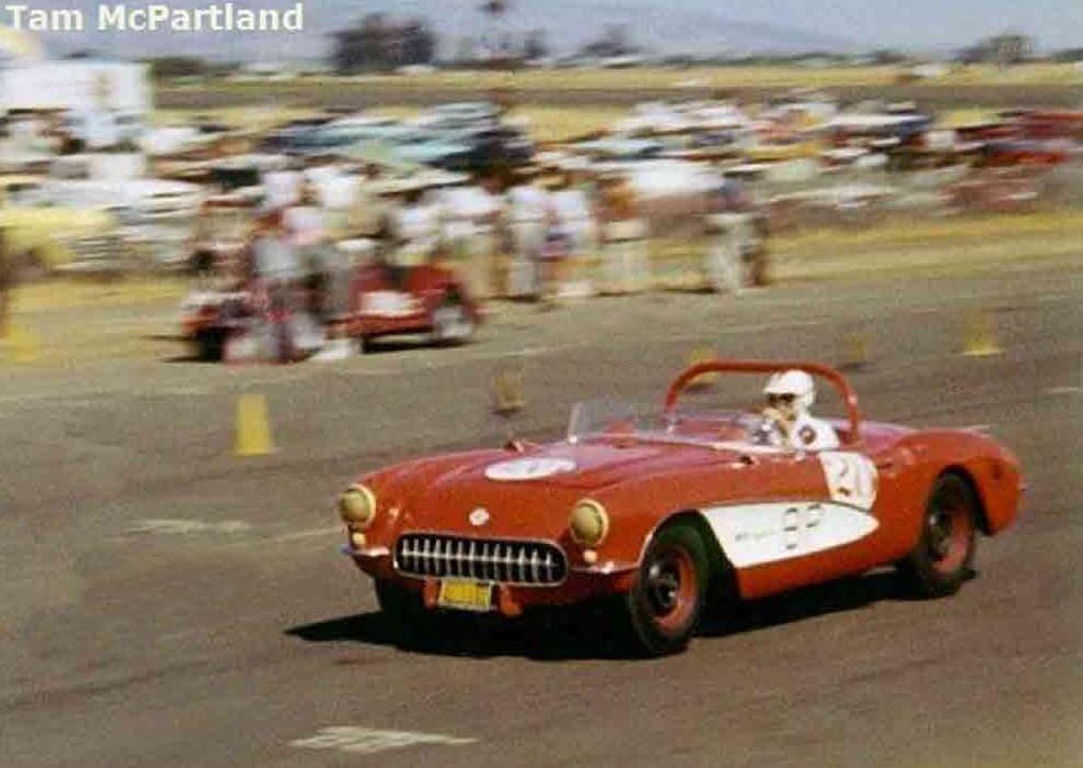 dave macdonald in 00 Corvette at vaca valley