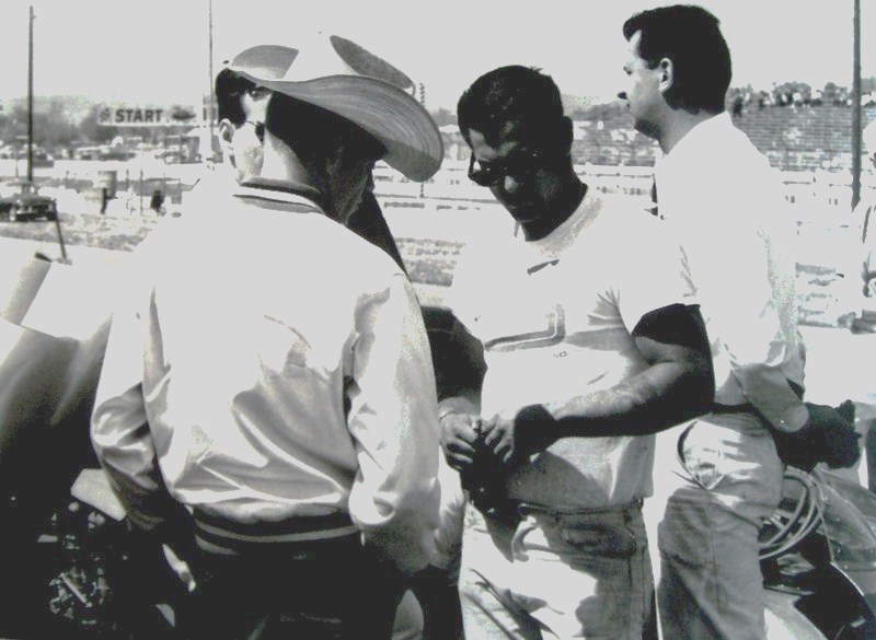 Dave MacDonald in the Carroll Shelby Lang Cooper King Cobra at Riverside International Raceway