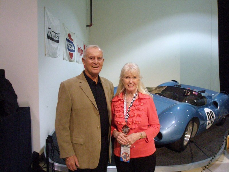 2010 Legends of Riverside event with Dave MacDonald's King Cobra and Carroll Shelby and Dan Gurney and Bob Bondurant