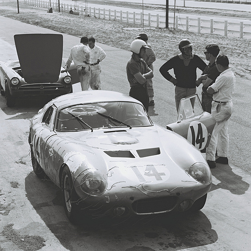 Racer Dave MacDonald also helped during construction of Shelby Cobra Daytona Coupe