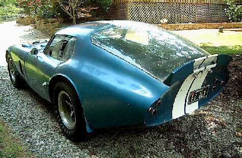 Dave MacDonald drove the Shelby Cobra Daytona Coupe to victory in 1964 12hrs of Sebring